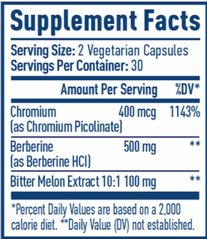 NativePath Native Berberine Supplement Facts
